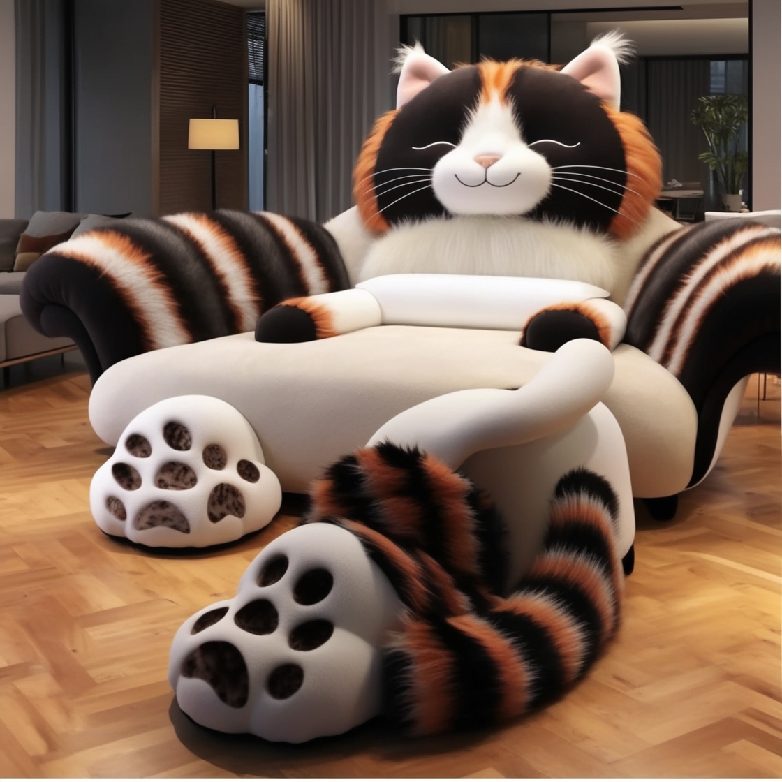 Relax in Style: The Ultimate Comfort of a Giant Cat Lounger