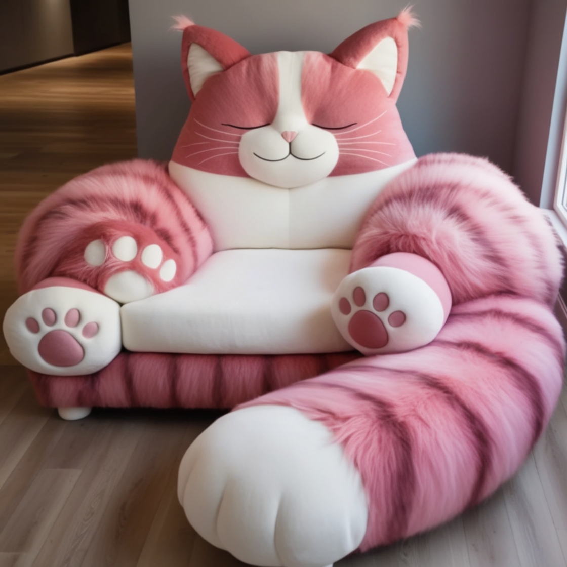 Relax in Style: The Ultimate Comfort of a Giant Cat Lounger