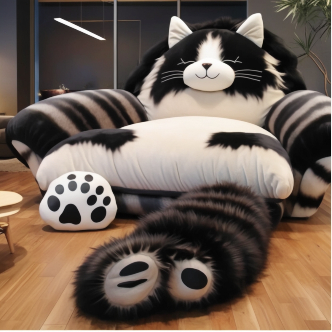 Relax in Style: The Ultimate Comfort of a Giant Cat Lounger