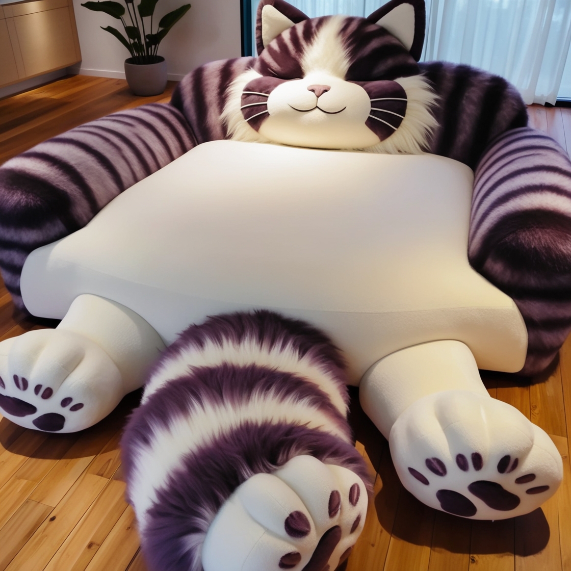 Relax in Style: The Ultimate Comfort of a Giant Cat Lounger