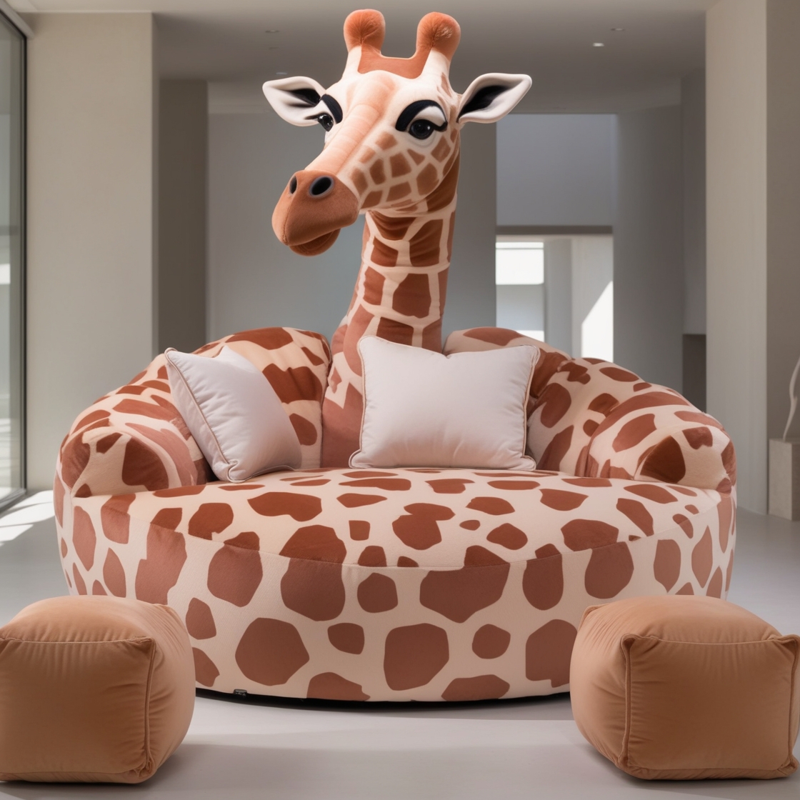 Relax in Style: Experience Ultimate Comfort with Giraffe Loungers