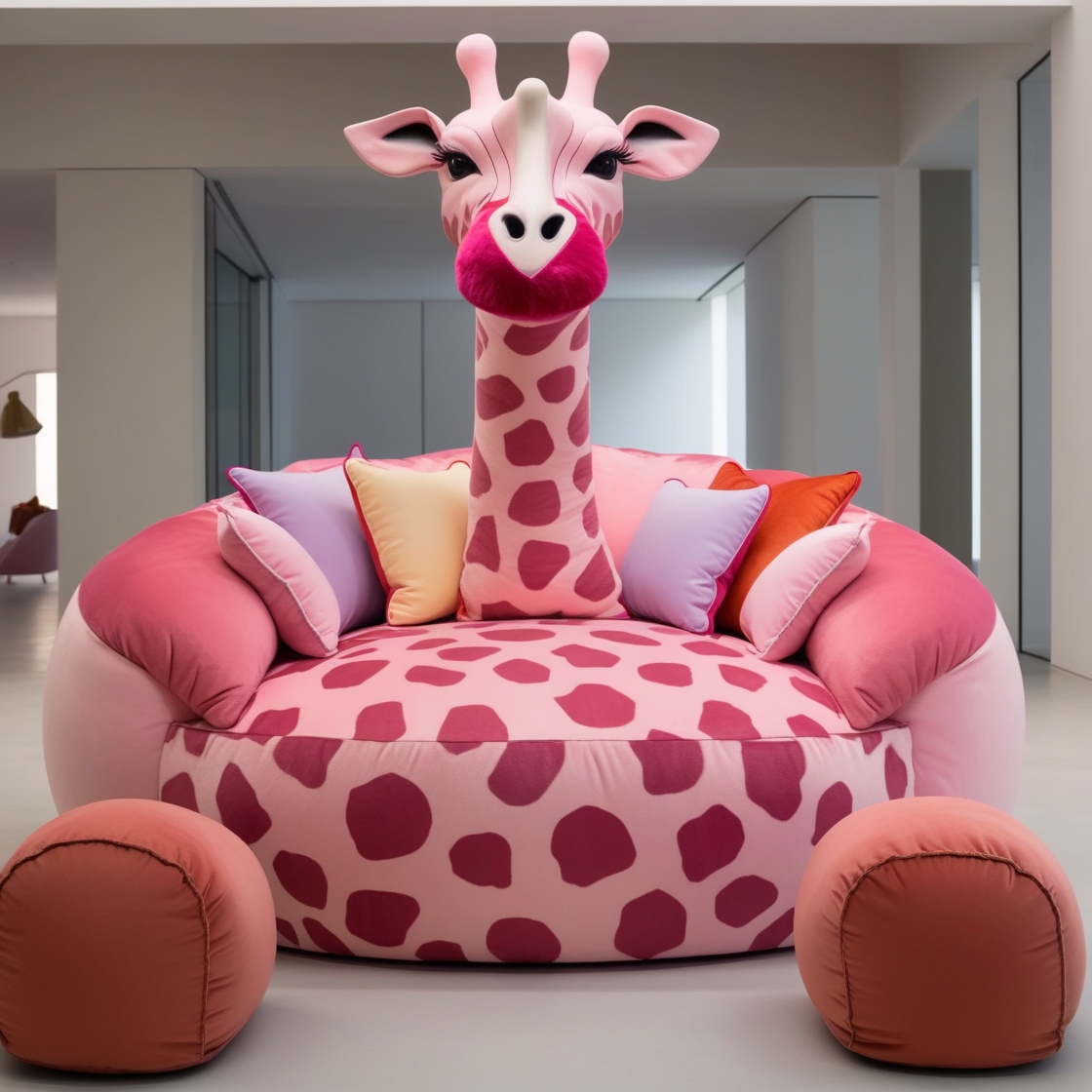 Relax in Style: Experience Ultimate Comfort with Giraffe Loungers