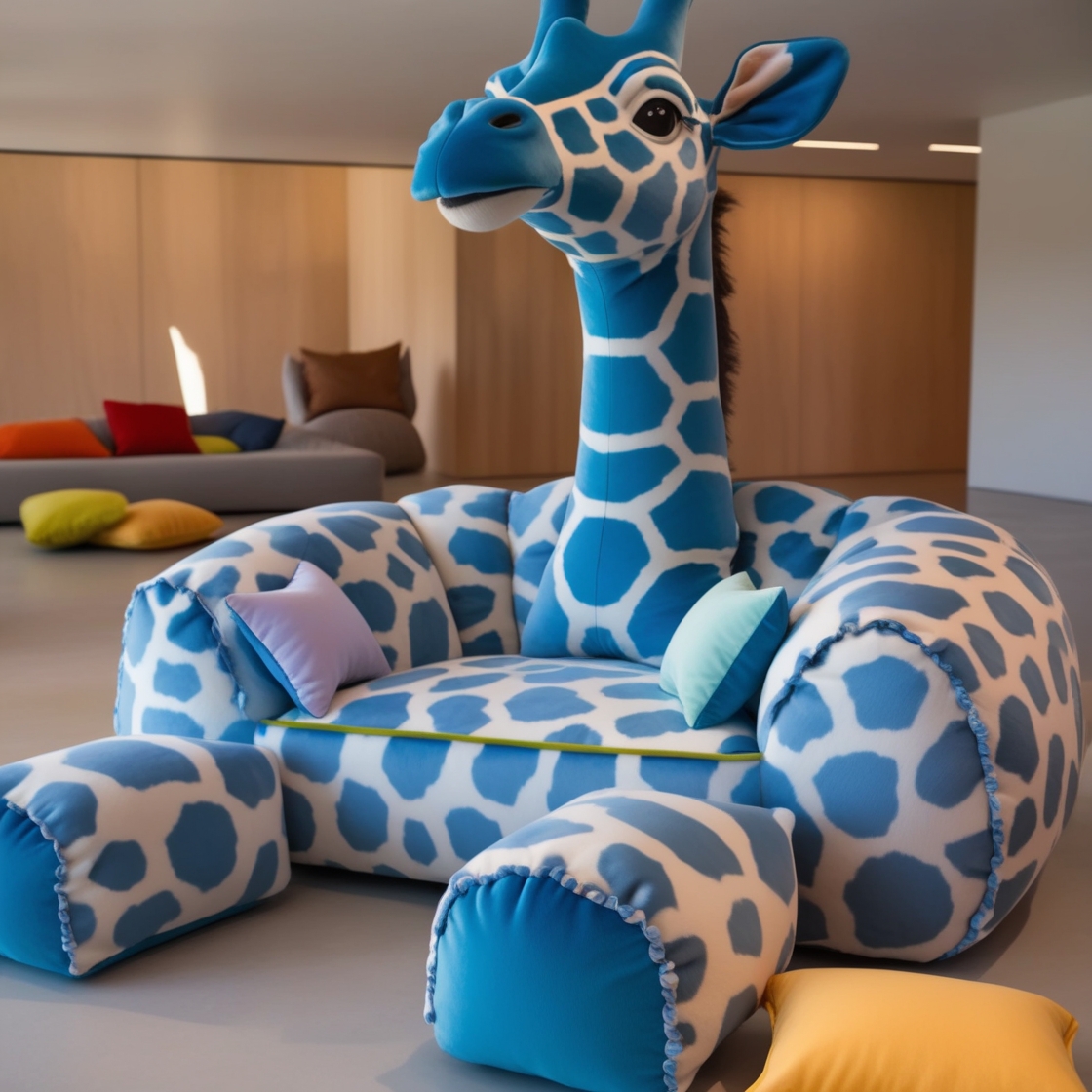 Relax in Style: Experience Ultimate Comfort with Giraffe Loungers