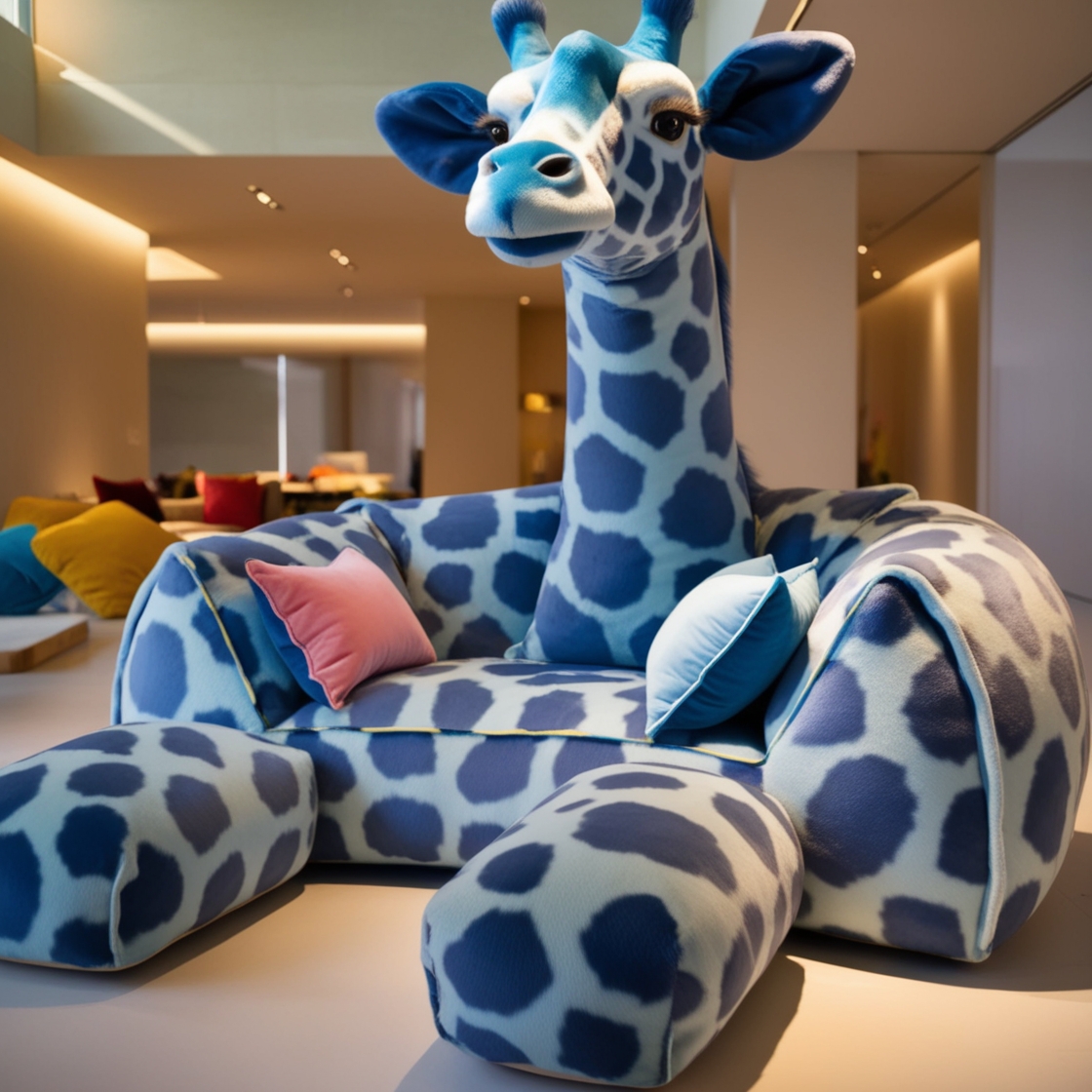 Relax in Style: Experience Ultimate Comfort with Giraffe Loungers