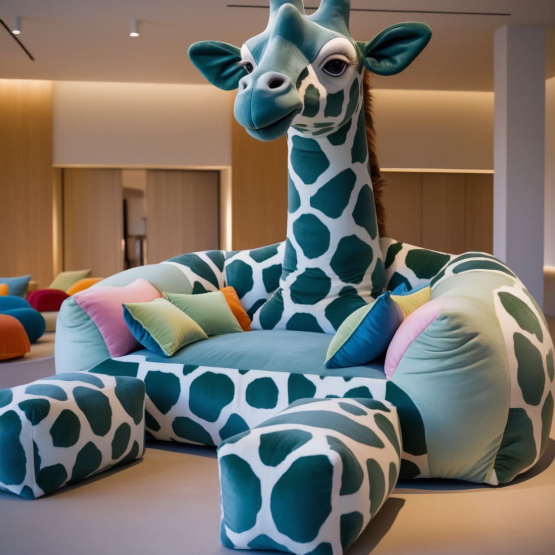 Relax in Style: Experience Ultimate Comfort with Giraffe Loungers