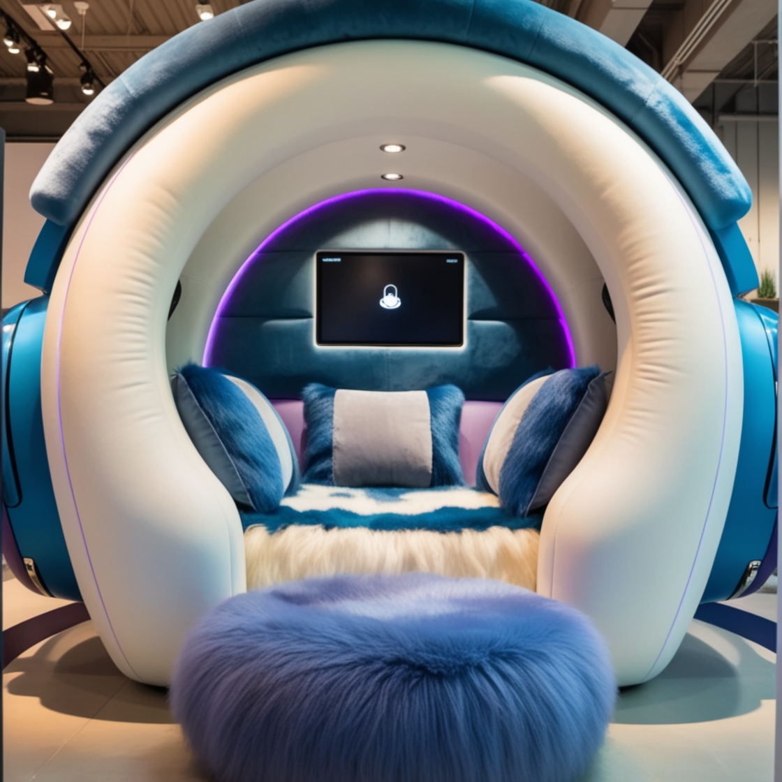 Immerse Yourself: Discover Ultimate Relaxation with the Headphone Lounging Pod