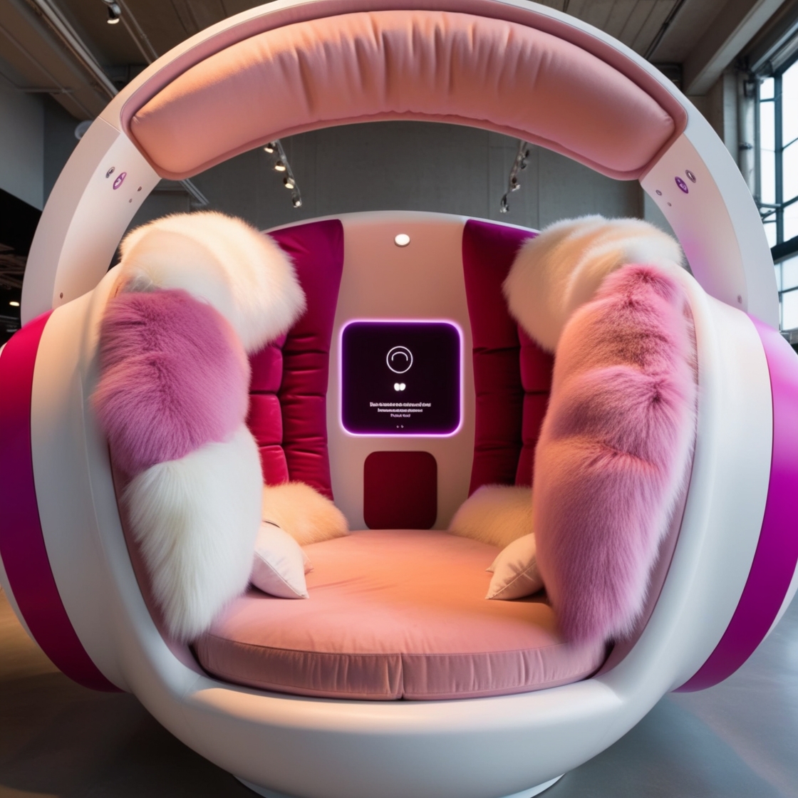 Immerse Yourself: Discover Ultimate Relaxation with the Headphone Lounging Pod