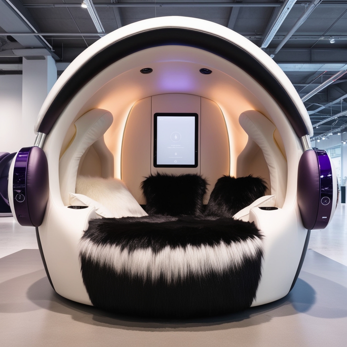 Immerse Yourself: Discover Ultimate Relaxation with the Headphone Lounging Pod