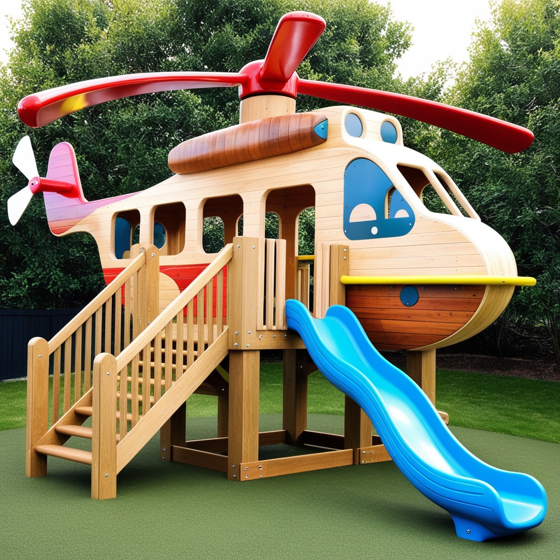 Helicopter Playgrounds: Where Adventure and Imagination Take Flight