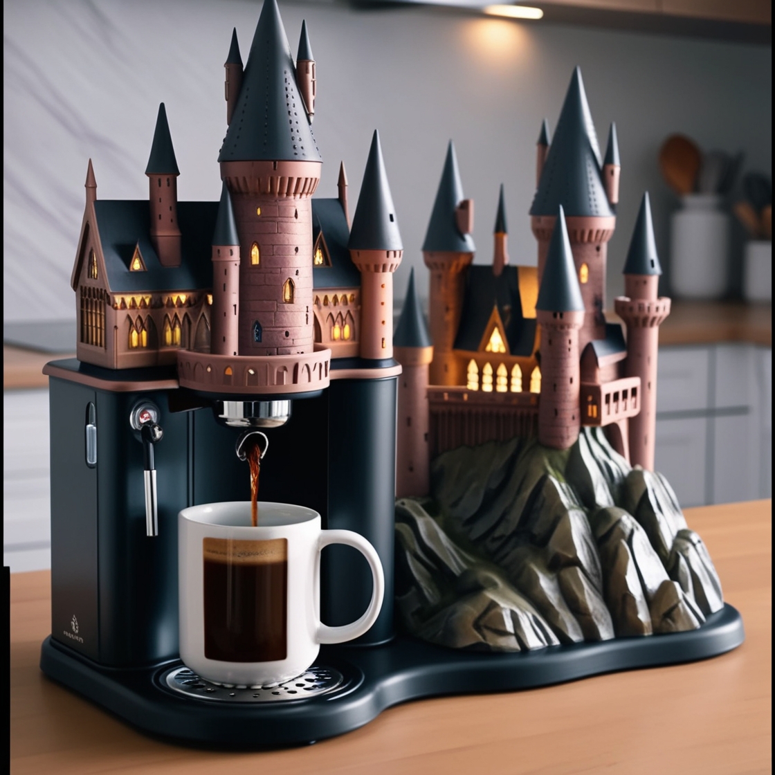 Brew Magic in Every Cup: The Enchanting Hogwarts Castle Coffee Makers