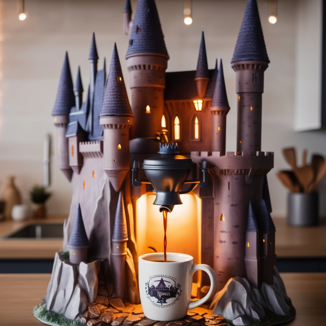 Brew Magic in Every Cup: The Enchanting Hogwarts Castle Coffee Makers