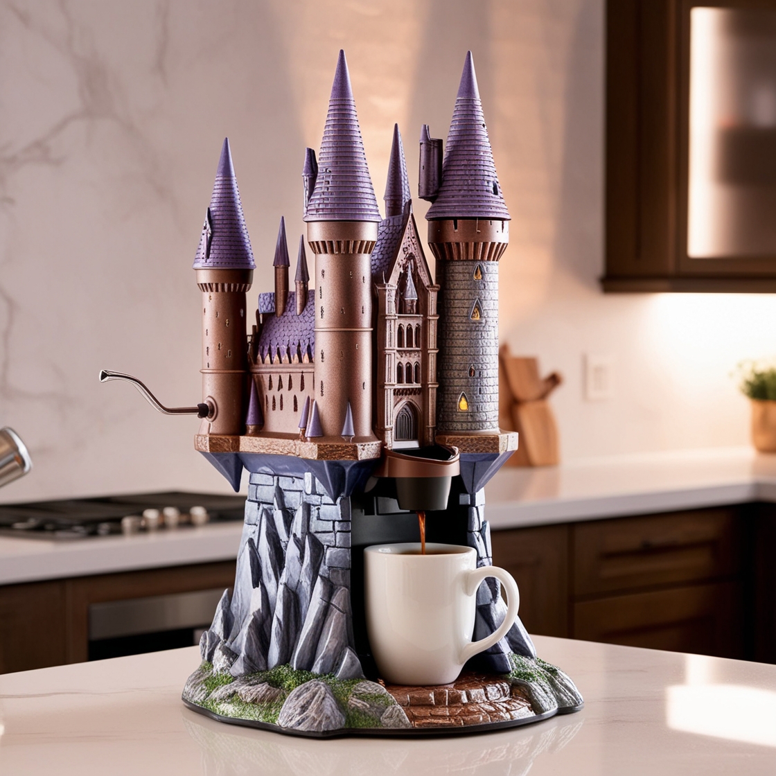 Brew Magic in Every Cup: The Enchanting Hogwarts Castle Coffee Makers