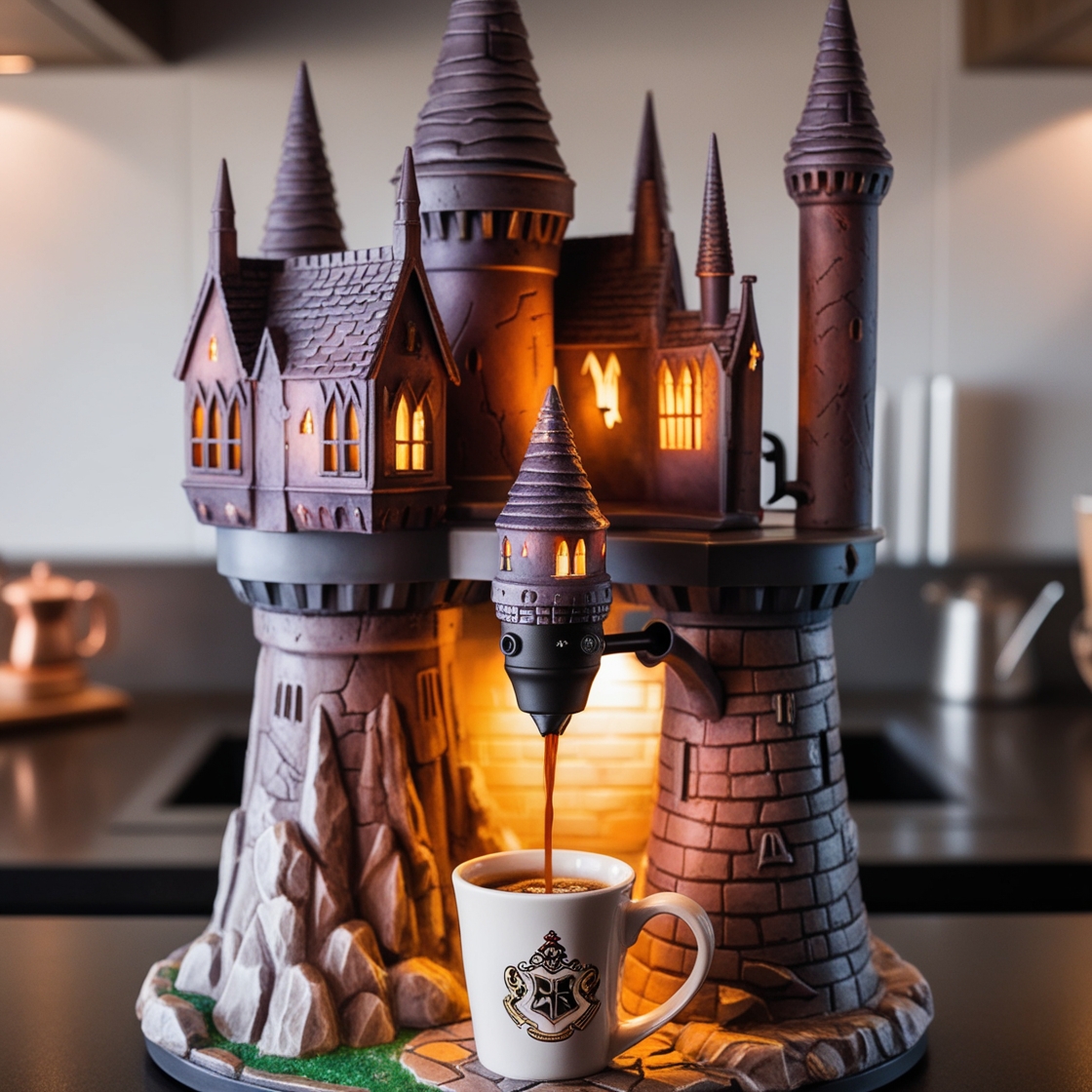 Brew Magic in Every Cup: The Enchanting Hogwarts Castle Coffee Makers