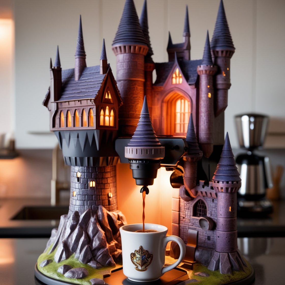 Brew Magic in Every Cup: The Enchanting Hogwarts Castle Coffee Makers