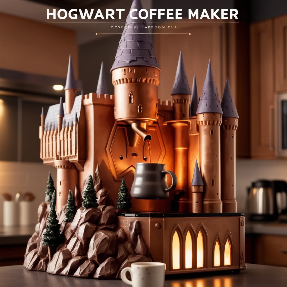 Brew Magic in Every Cup: The Enchanting Hogwarts Castle Coffee Makers