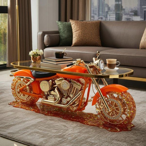 Make a Statement with the Motorcycle Epoxy Coffee TableUnleashing Creativity and Innovation in Home Décor