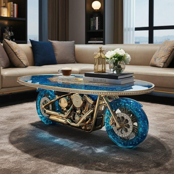 Make a Statement with the Motorcycle Epoxy Coffee TableUnleashing Creativity and Innovation in Home Décor