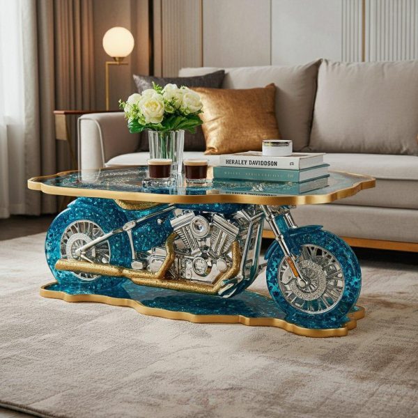 Make a Statement with the Motorcycle Epoxy Coffee TableUnleashing Creativity and Innovation in Home Décor