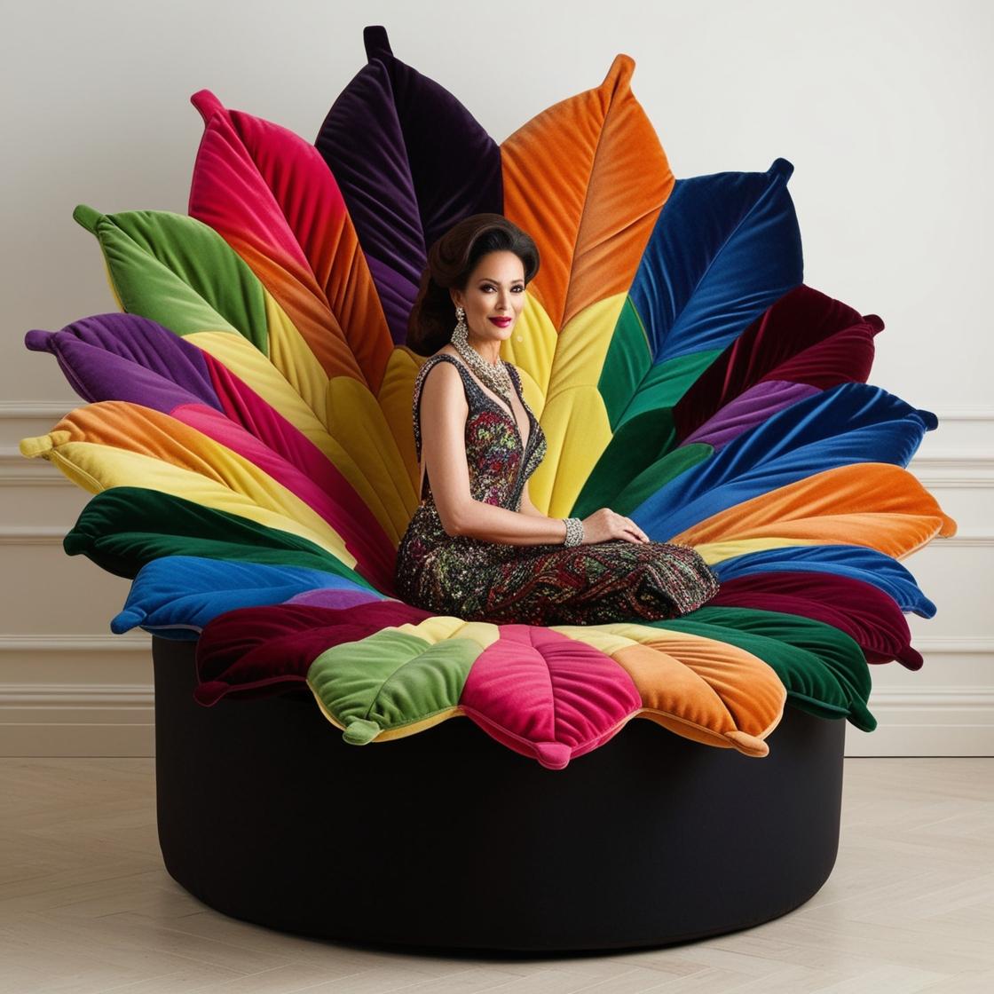 How to Use the Rainbow Leaf Lounger