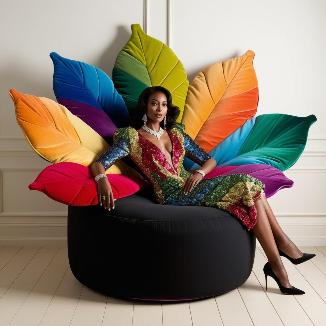 How to Use the Rainbow Leaf Lounger