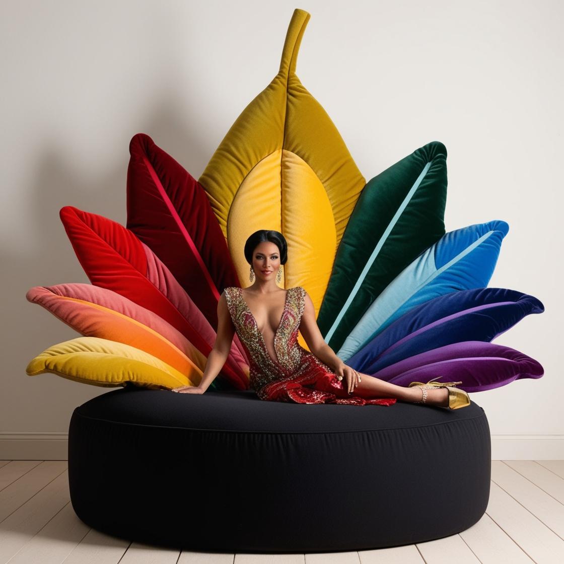 How to Use the Rainbow Leaf Lounger