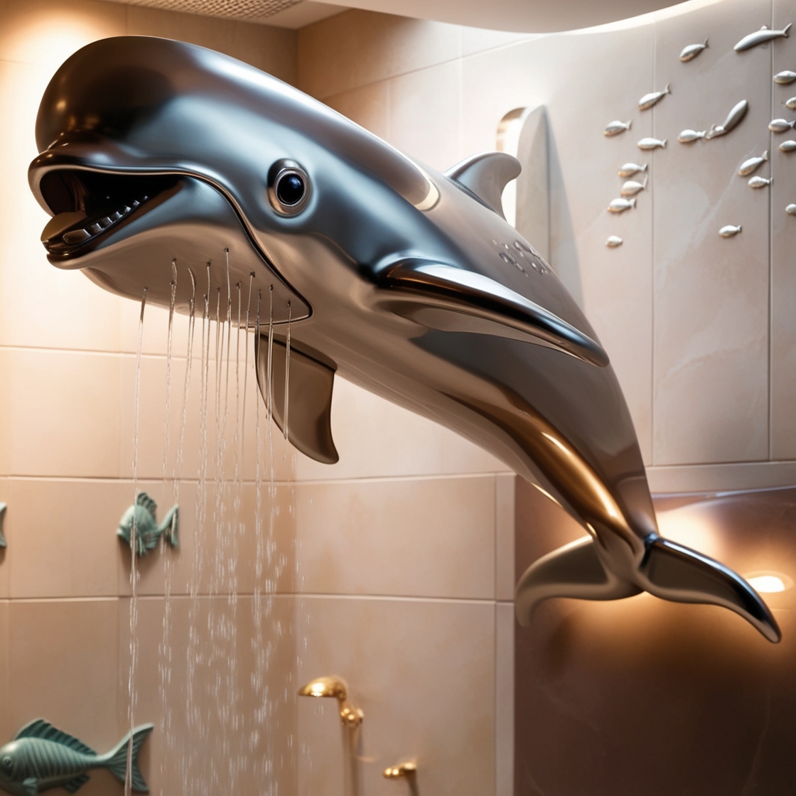 Dive into Luxury: Transform Your Bathroom with Sea Creature Showerheads