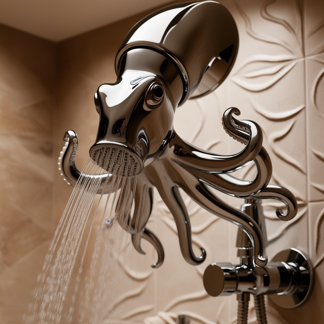 Dive into Luxury: Transform Your Bathroom with Sea Creature Showerheads