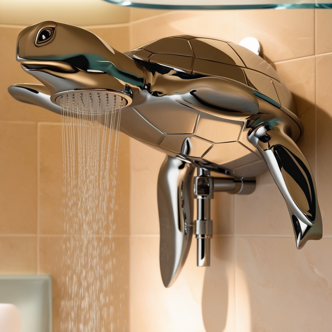 Dive into Luxury: Transform Your Bathroom with Sea Creature Showerheads