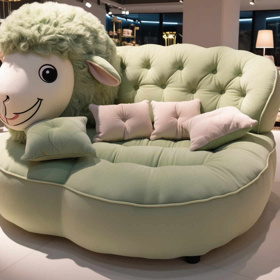 Relax in Style: The Cozy Comfort of the Sheep Lounger