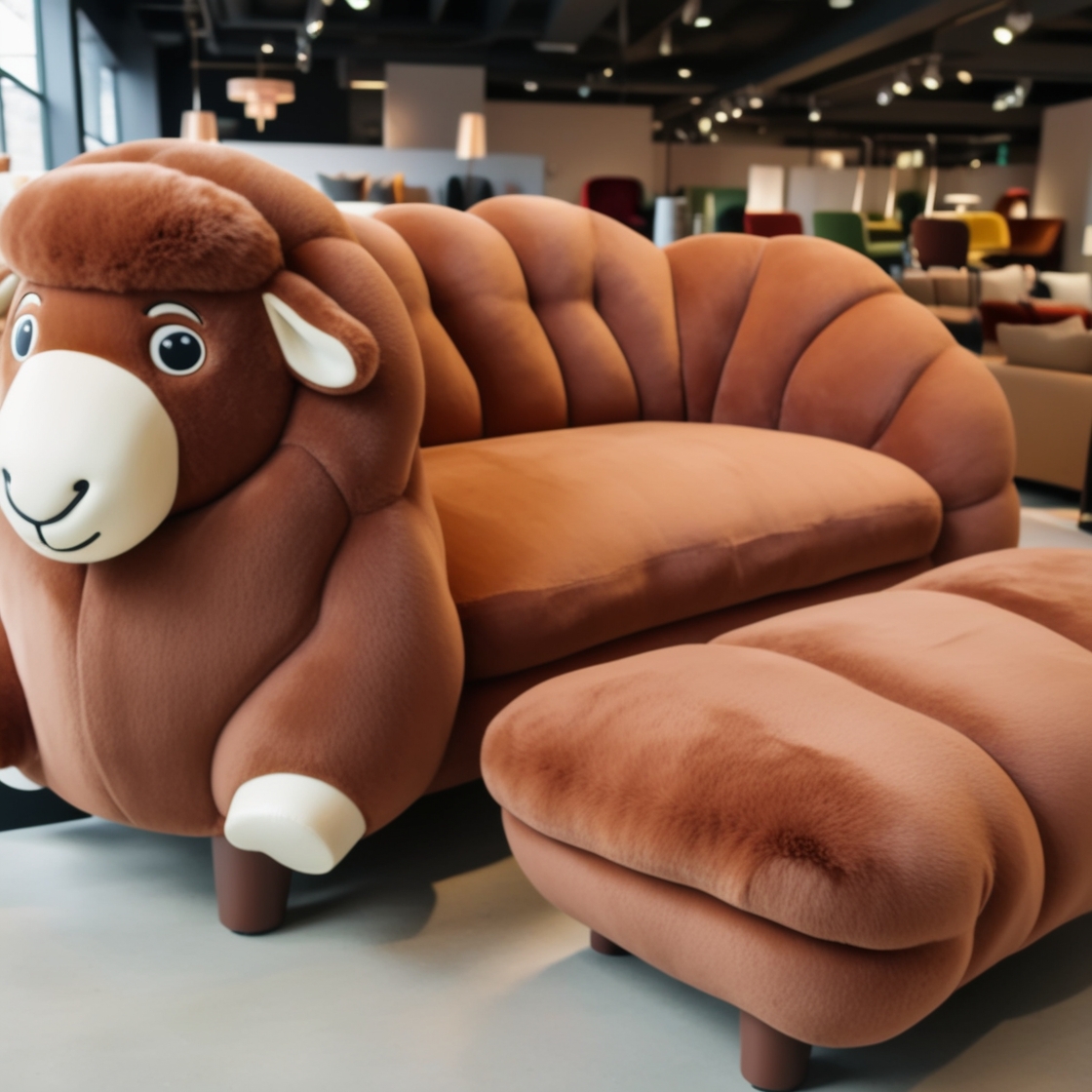 Relax in Style: The Cozy Comfort of the Sheep Lounger