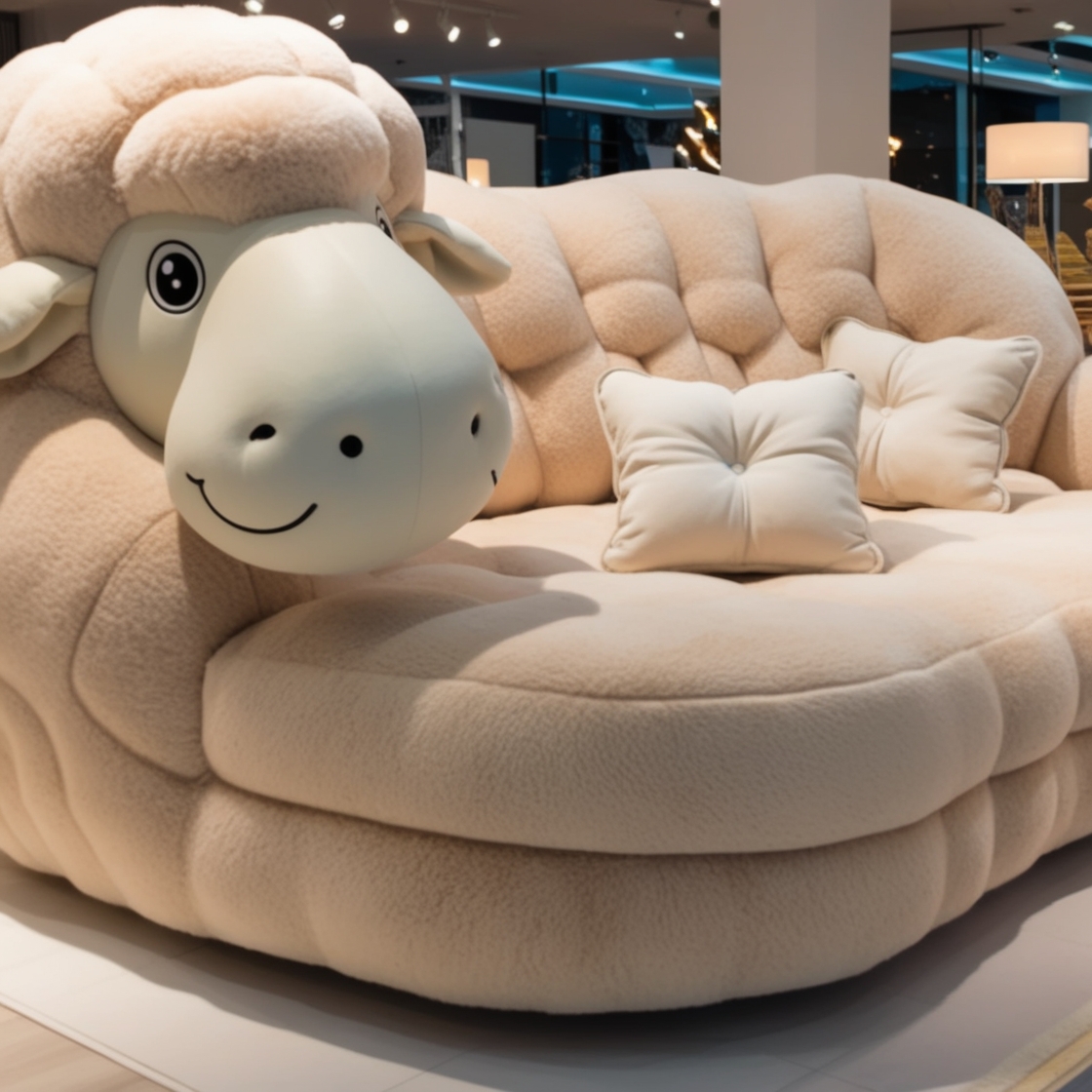 Relax in Style: The Cozy Comfort of the Sheep Lounger