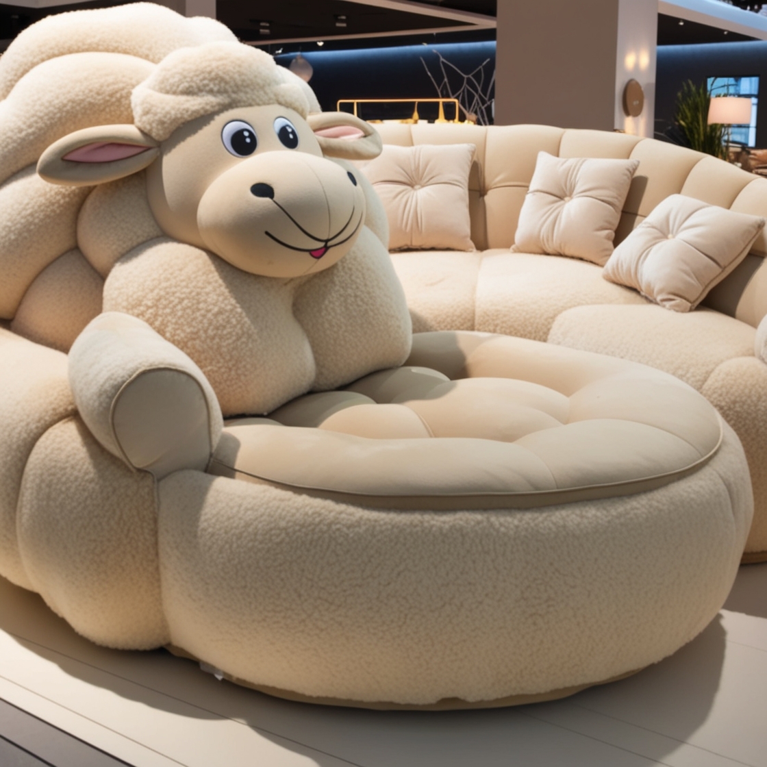 Relax in Style: The Cozy Comfort of the Sheep Lounger