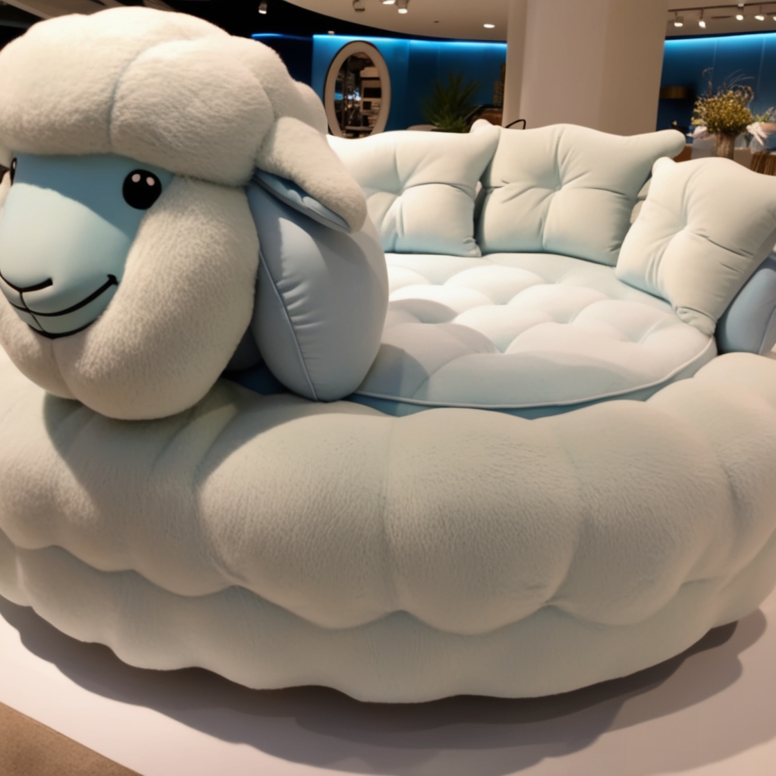 Relax in Style: The Cozy Comfort of the Sheep Lounger