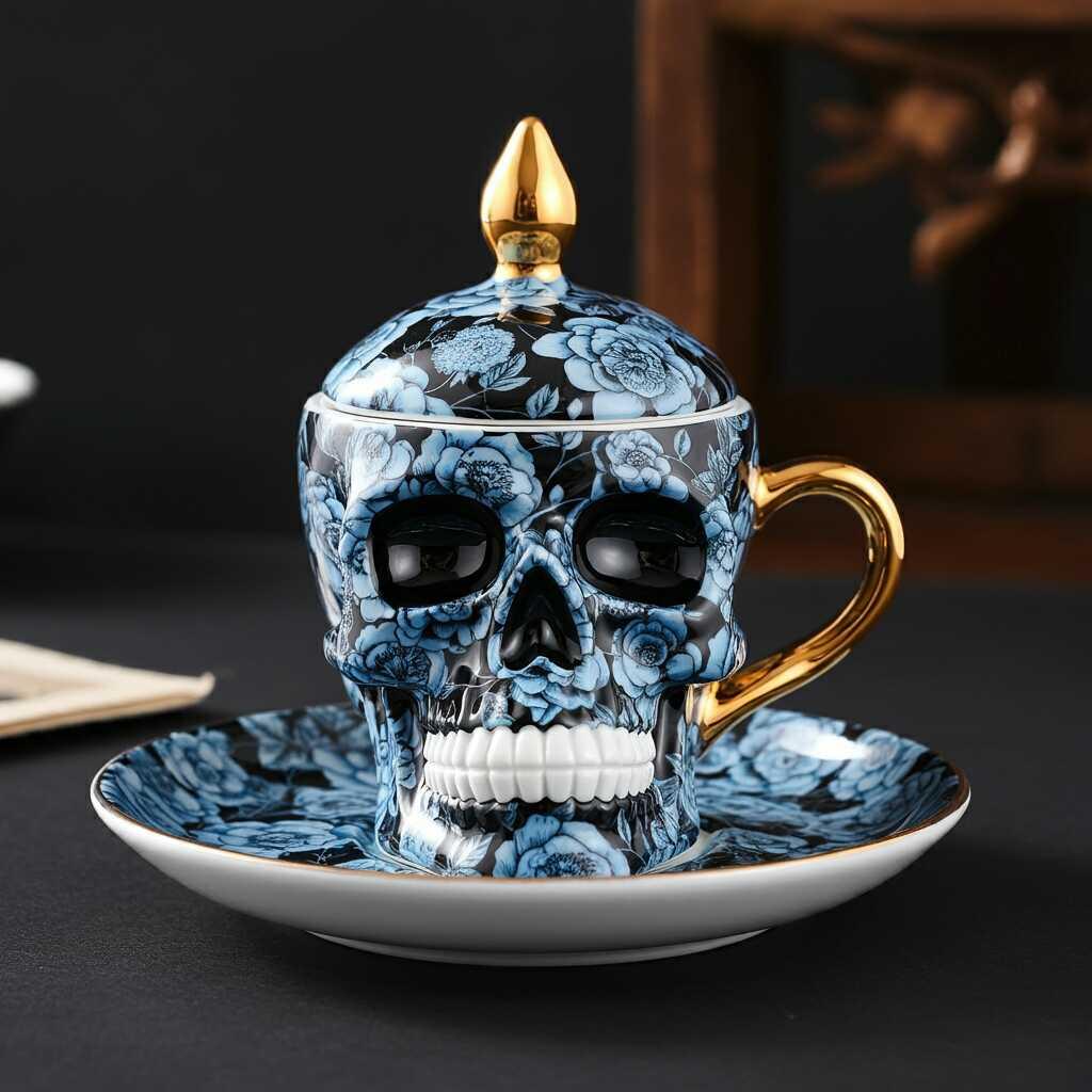 Sip in Style: The Intriguing Charm of Skull Shaped Teacups