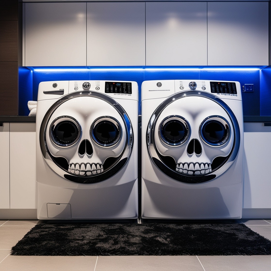 Revolutionize Your Home: Skull Shaped Washer and Dryer Sets for a Unique Laundry Experience