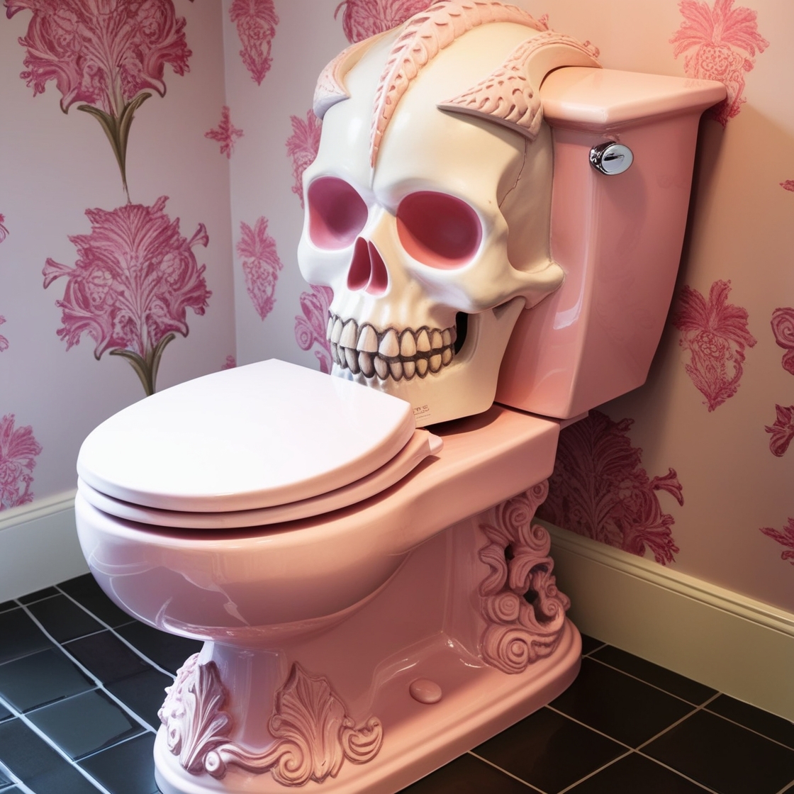 Skull Toilets: A Bold Statement in Bathroom Design for the Fearless