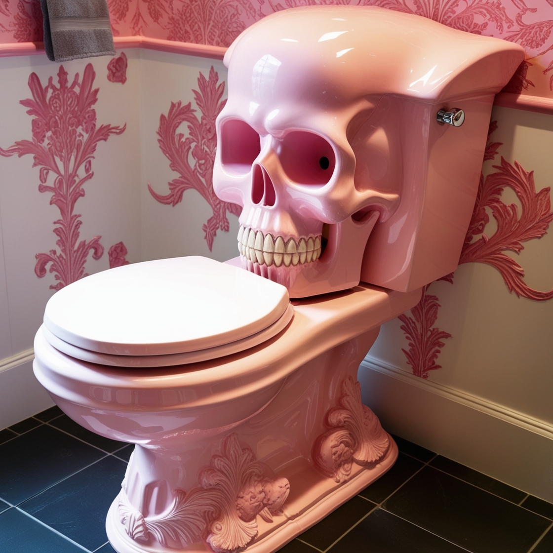 Skull Toilets: A Bold Statement in Bathroom Design for the Fearless