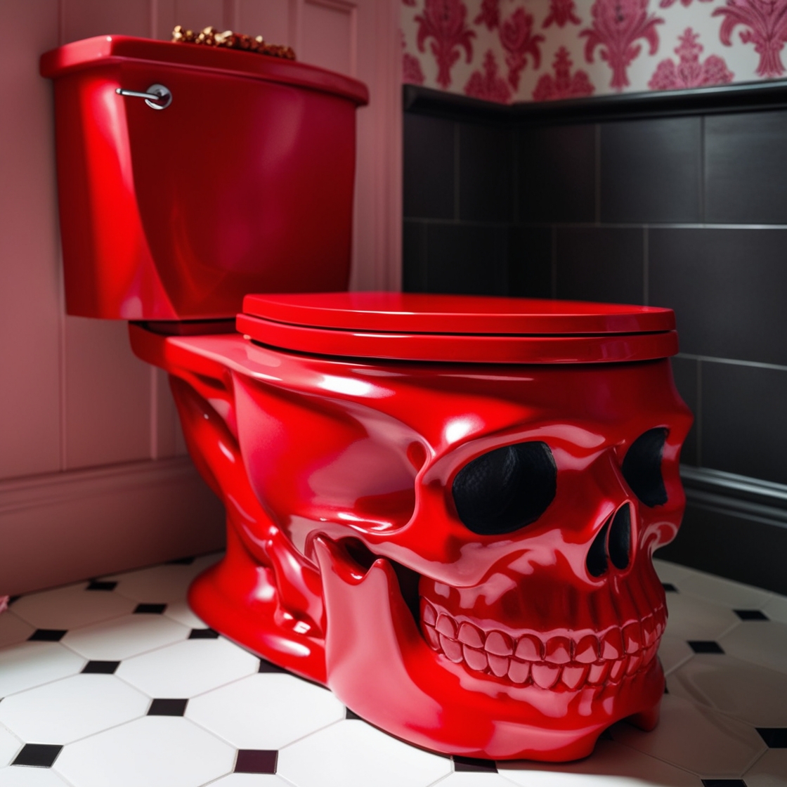 Skull Toilets: A Bold Statement in Bathroom Design for the Fearless