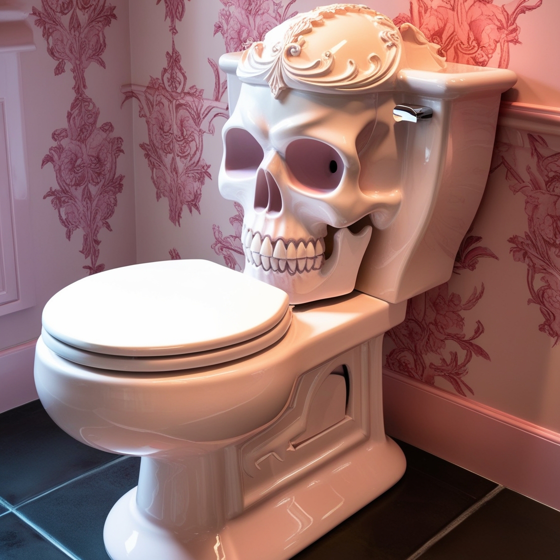 Skull Toilets: A Bold Statement in Bathroom Design for the Fearless