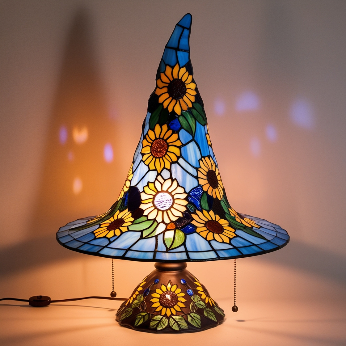 Sunflower Witch Lamp: Illuminate Your Space with Enchanting Floral Magic