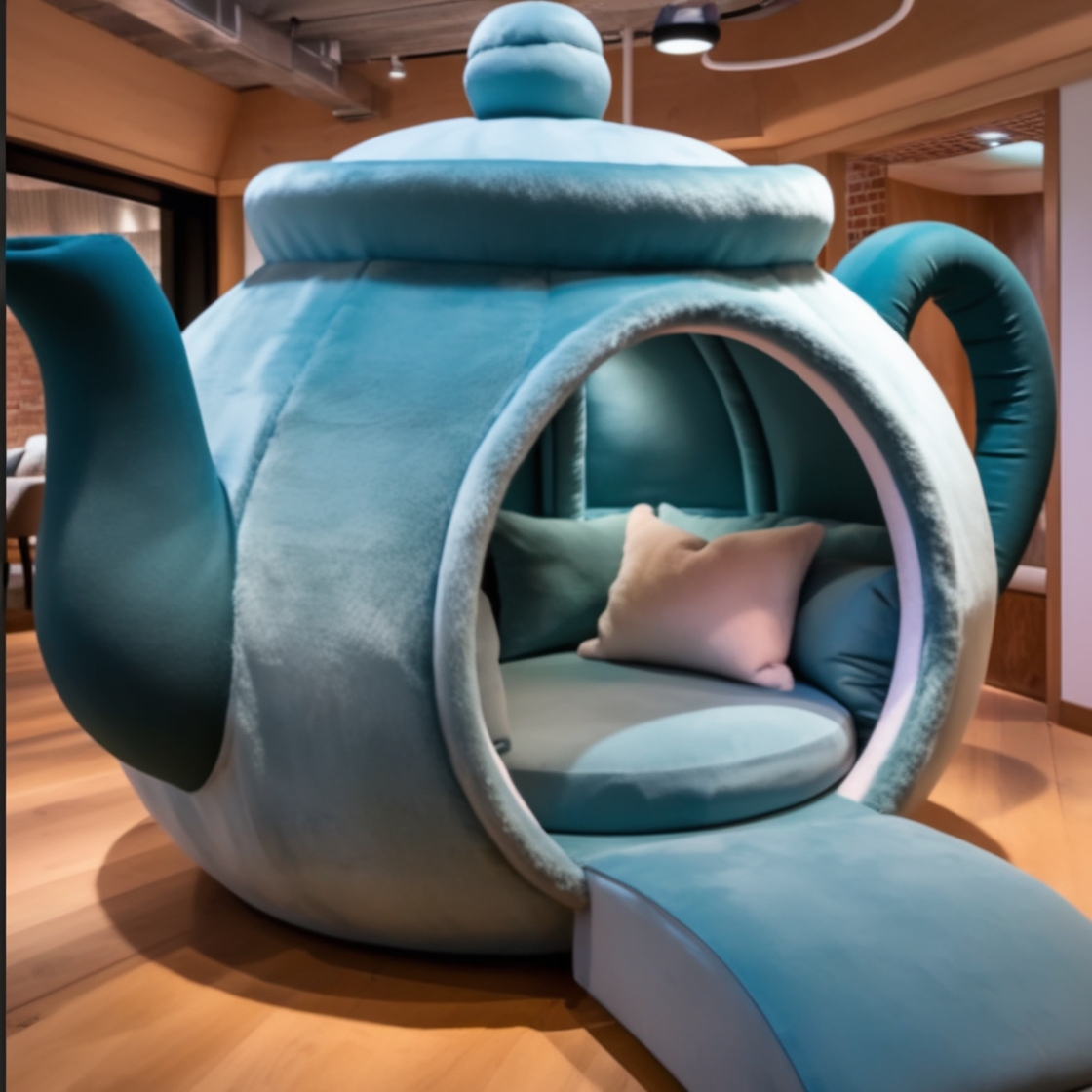 Teapot Lounging Pods: A Unique Fusion of Artful Design and Ultimate Relaxation