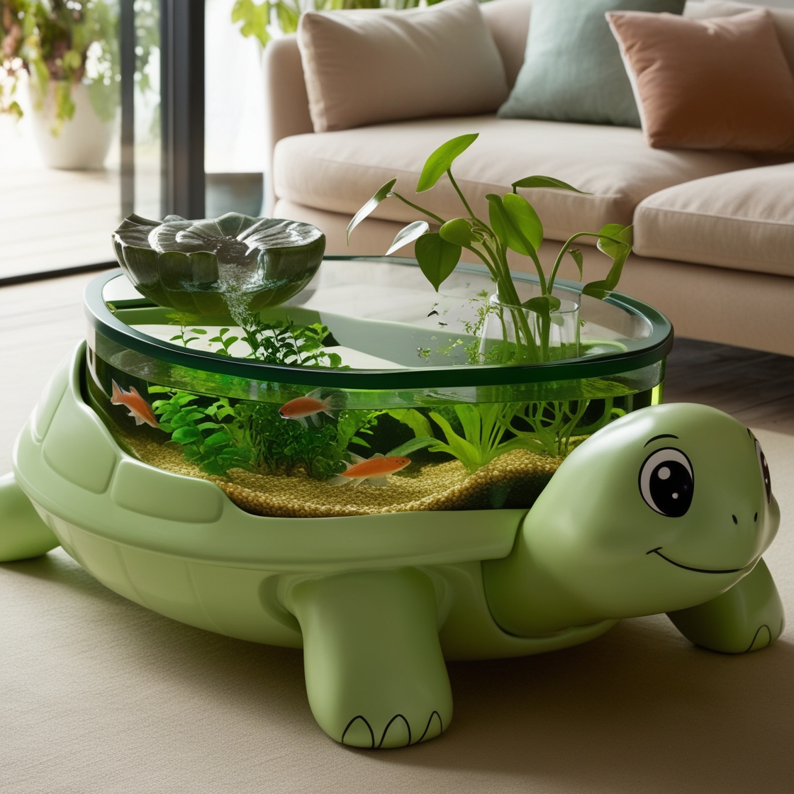 Bring Tranquility Home: The Unique Charm of Turtle Aquarium TablesExploring the Aesthetic, Serenity, and Versatility of Turtle Aquarium Tables