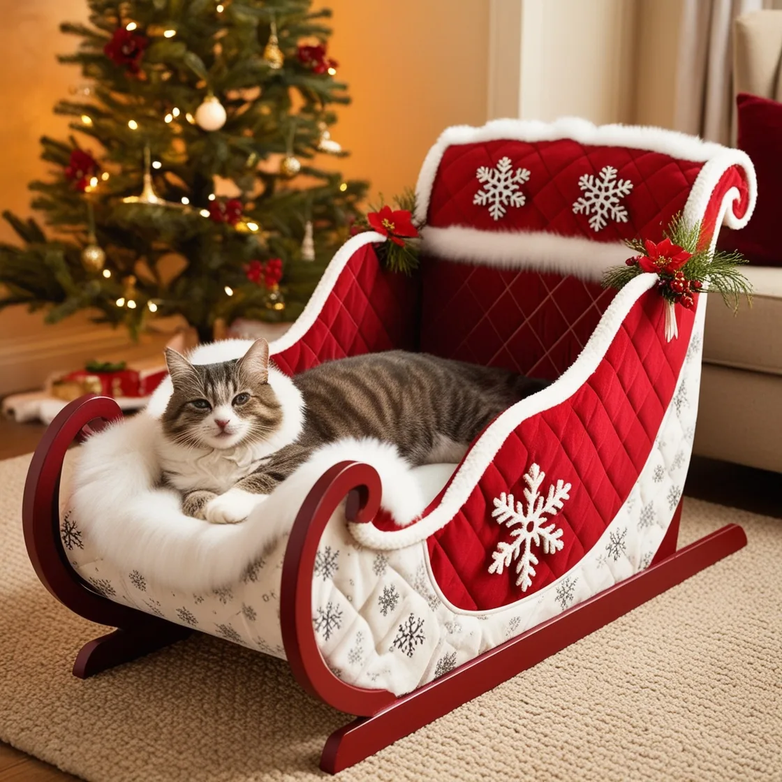 Christmas Pet Beds: The Perfect Holiday Gift for Your Furry Friend