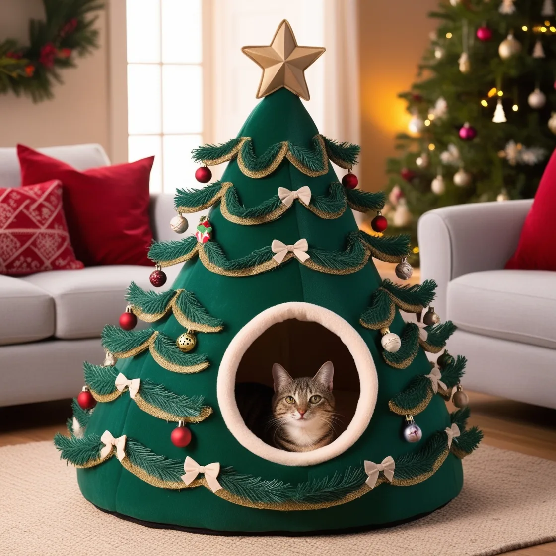 Christmas Pet Beds: The Perfect Holiday Gift for Your Furry Friend