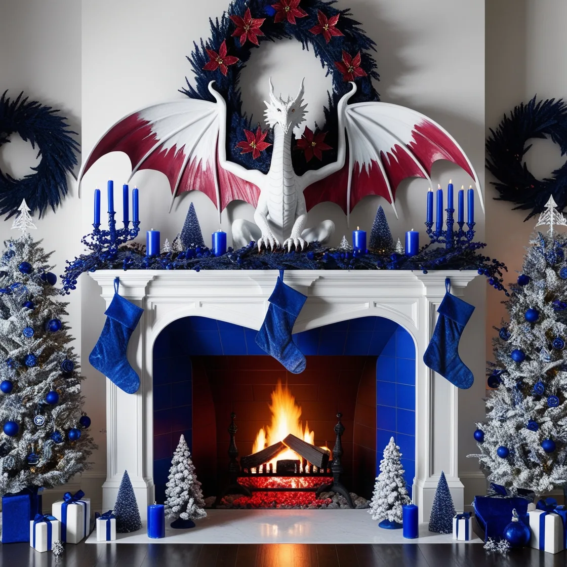 Ignite Elegance: Transform Your Home with a Dragon Decorated Fireplace