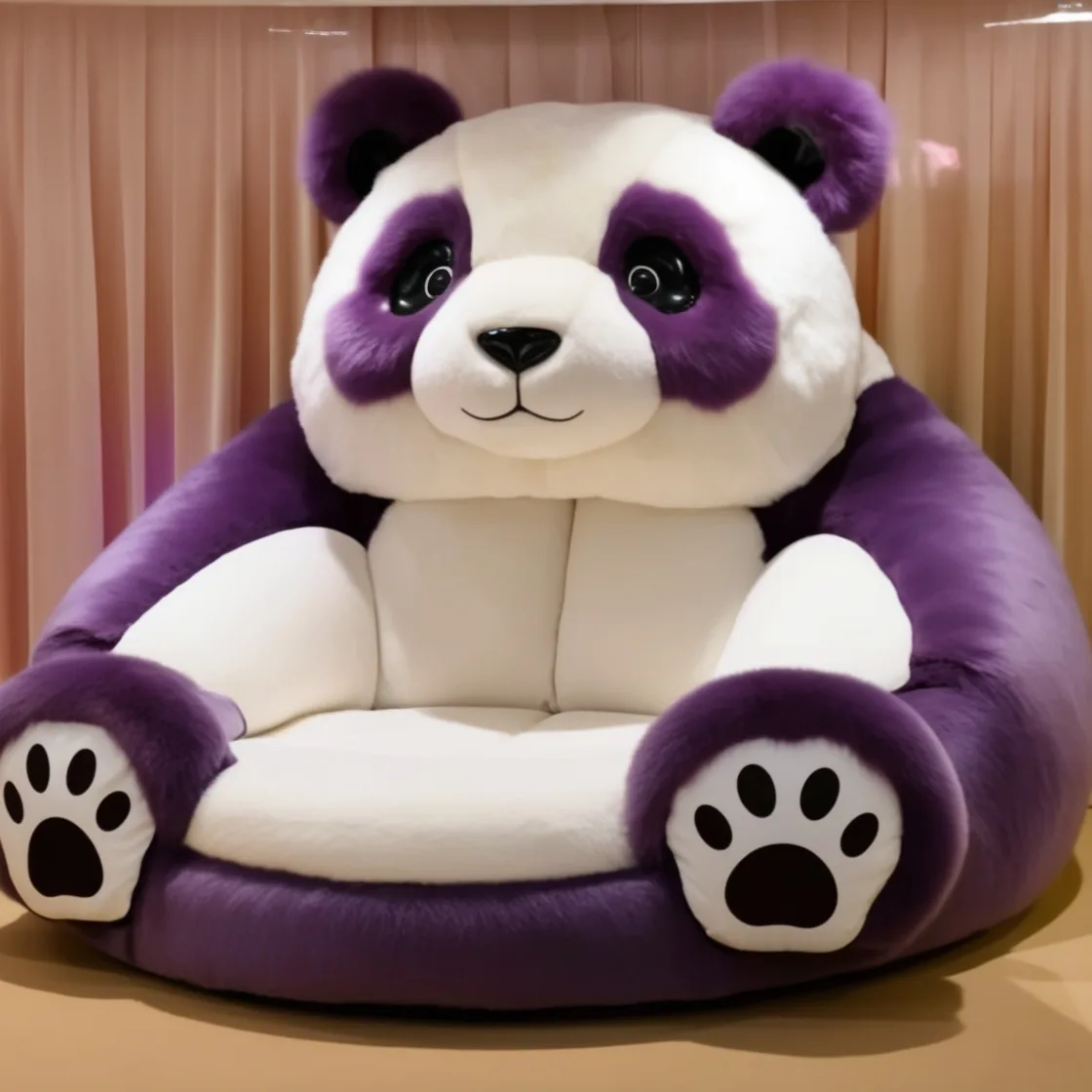 Embrace Ultimate Relaxation with Adorable Giant Panda Loungers