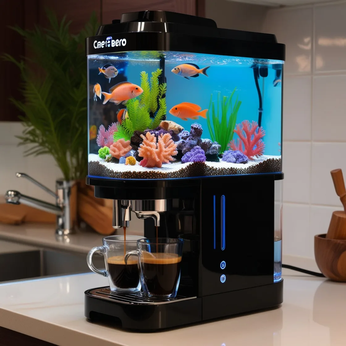 Aquarium Coffee Makers: A Fusion of Coffee Crafting and Aquatic Beauty