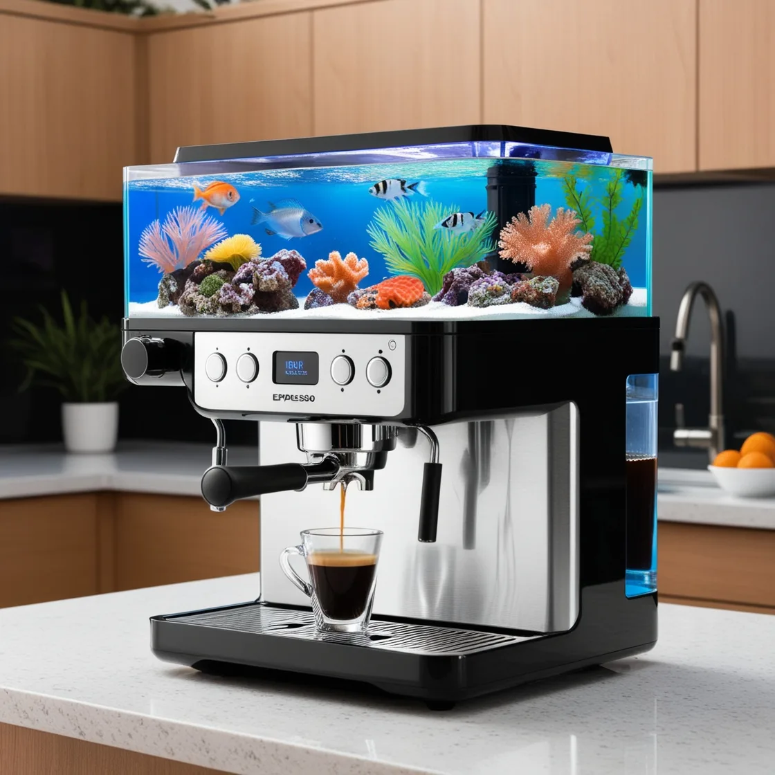 Aquarium Coffee Makers: A Fusion of Coffee Crafting and Aquatic Beauty