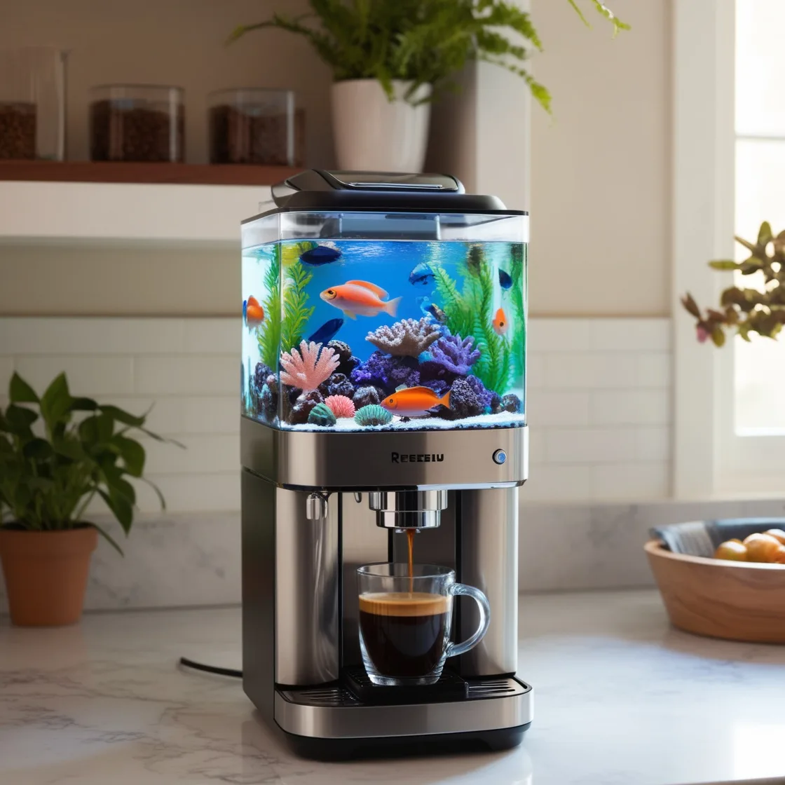 Aquarium Coffee Makers: A Fusion of Coffee Crafting and Aquatic Beauty