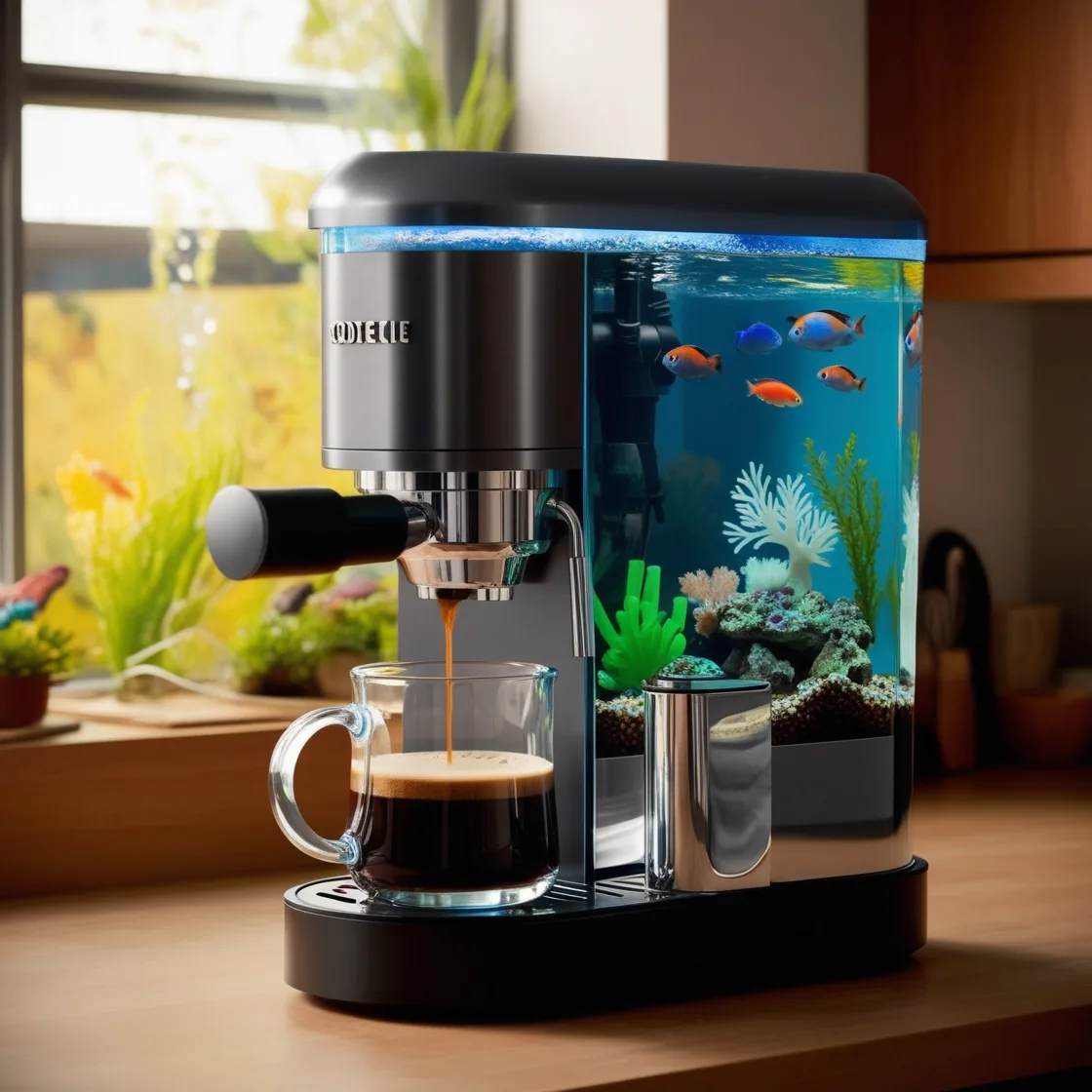 Aquarium Coffee Makers: A Fusion of Coffee Crafting and Aquatic Beauty